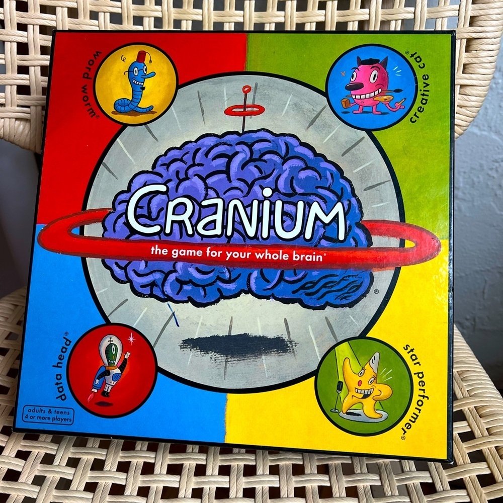 Cranium Board Game - Complete Set Party Game for Adults & Teens - Trivia